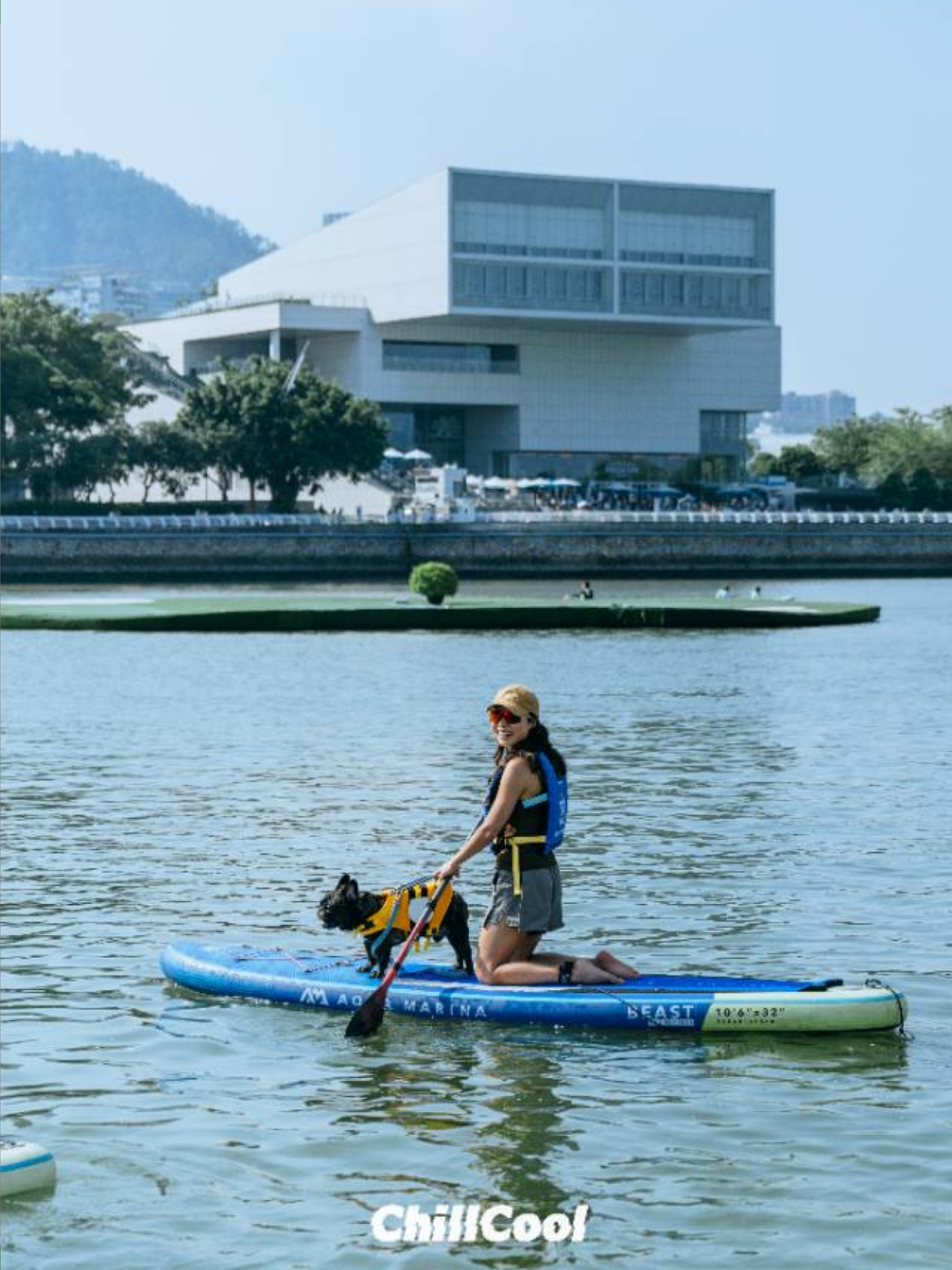 海上世界桨板划水 真实活动图片