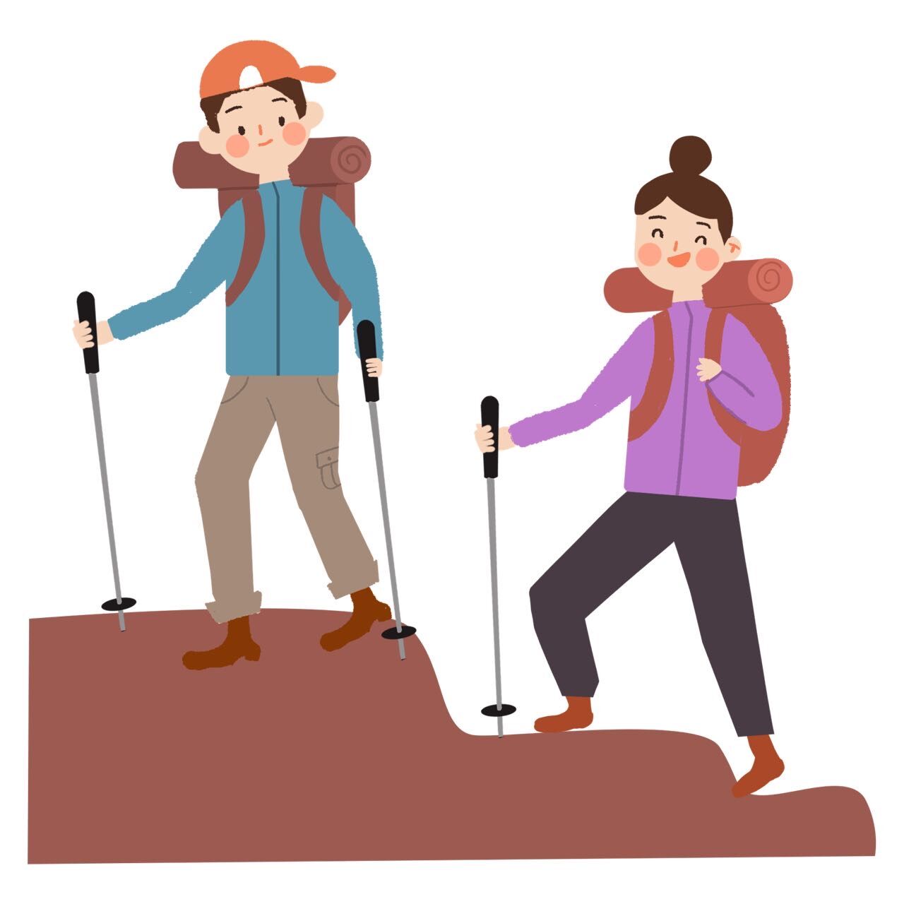 Hiking with Kristina（东莞户外圈子 logo）